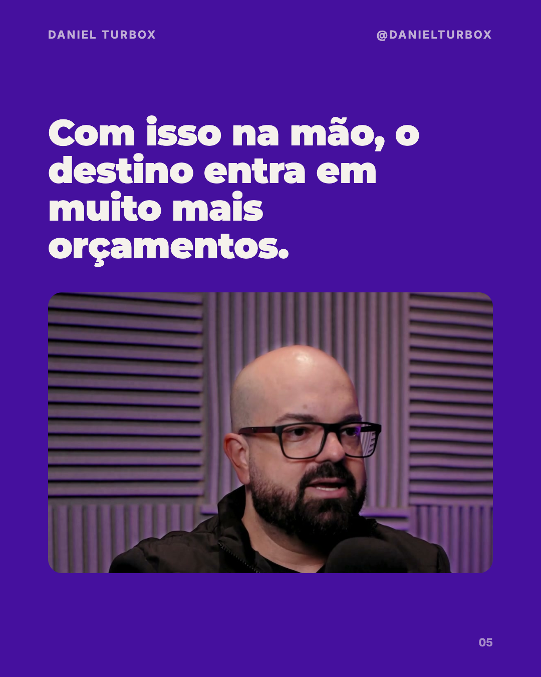 Com isso na mão, o destino entra em muito mais orçamentos